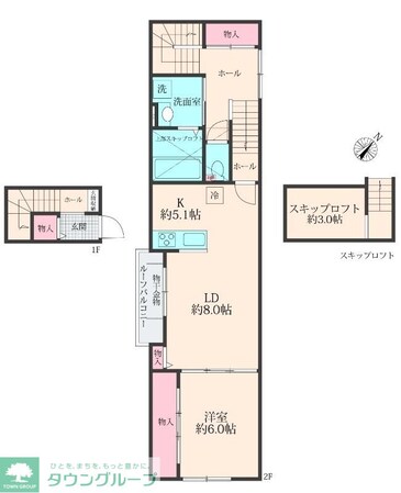 仮)相模原市中央区上溝アパートの物件間取画像